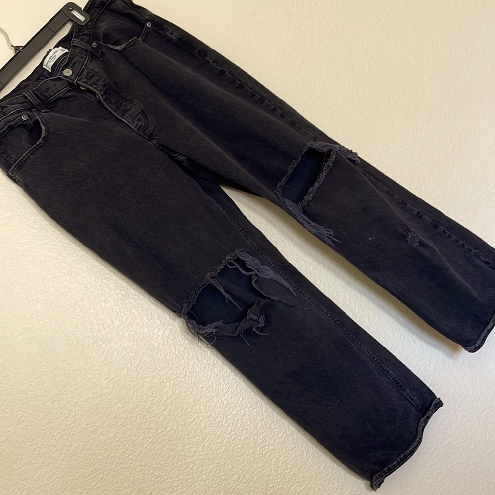 a&f baggy jeans - size 12/31